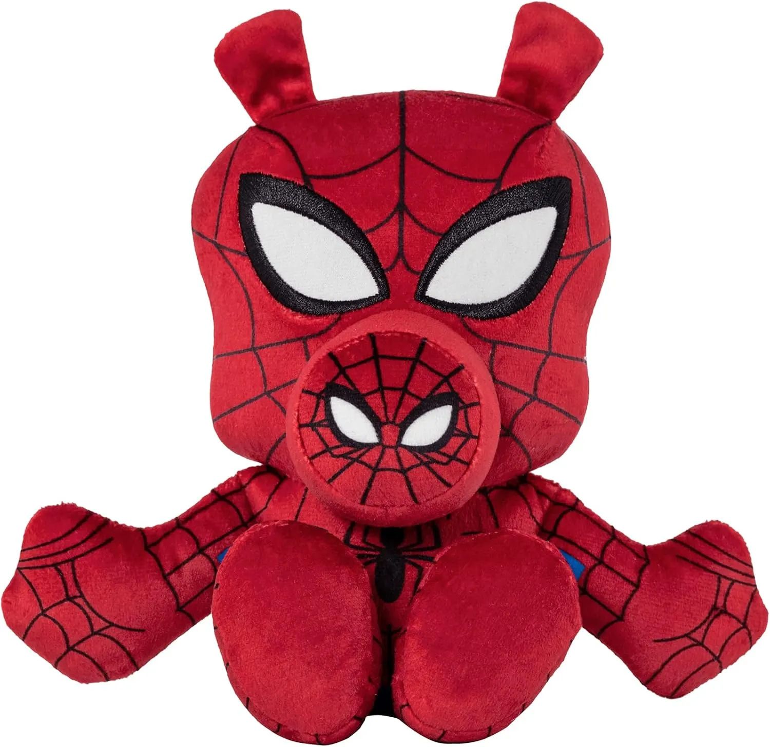 Kuricha Sitting Plush - Soft Chibi Inspired Toy Bleacher Creatures drastic inflexible roadway Marvel Spider-Ham 8" 