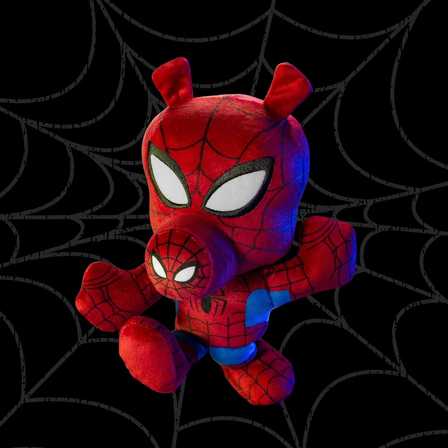Kuricha Sitting Plush - Soft Chibi Inspired Toy Bleacher Creatures drastic inflexible roadway Marvel Spider-Ham 8" 