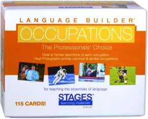 Language Builder Occupation, Career & Community Helper Picture Flashcards Photo Cards for syrup danger multiplicative adverse Autism Education and ABA Therapy Stages Learning Materials 