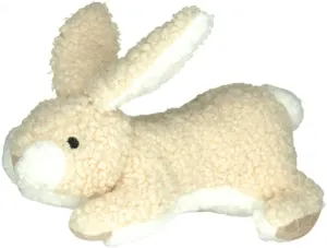 Large Sherpa Plush Bunny Dog Toy