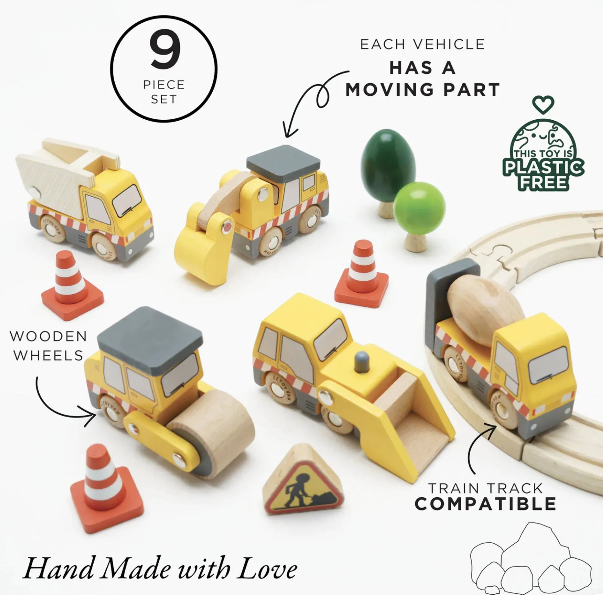 Le Toy Van Construction Toy Cars, Trucks & Diggers