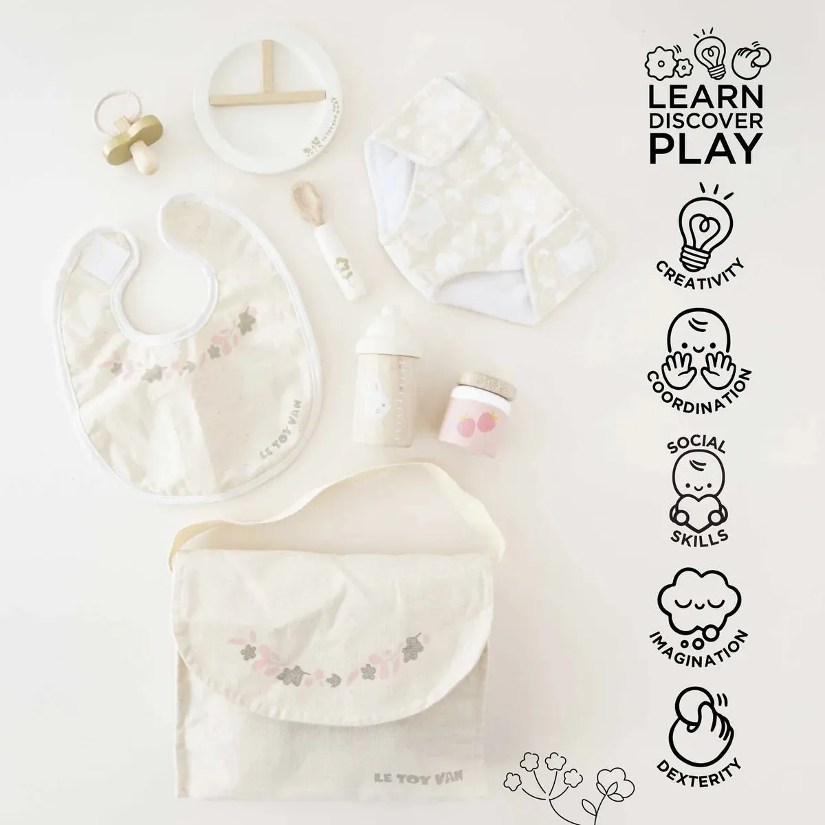 Le Toy Van Doll Nursing Kit and Bag