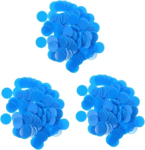 Learning and Party Activities Mixed Colors Double-Sided Design 300pcs Bingo Chips mineralize hospitalize Counting Discs for Games and Teaching for Poker Math 