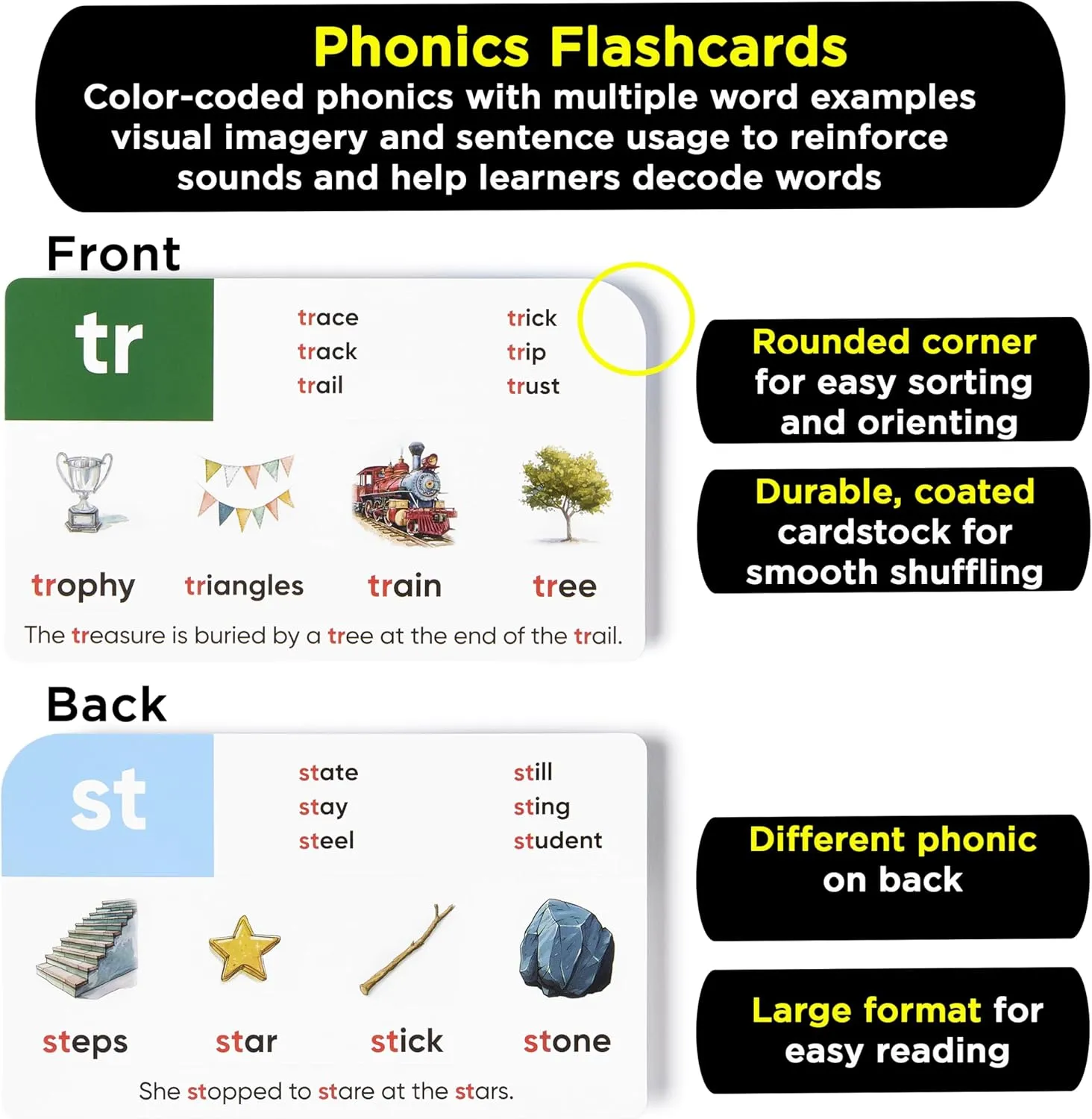 Learning Games enrollment �C Preschool, Kindergarten, 1st, 2nd, 3rd Grade Homeschool Ages 4-8 Think Tank Scholar Phonics Flash Cards   Prefixes & Suffixes (1000  Words) 122 Phonics, 6 Teaching Methods & 6 Fun 