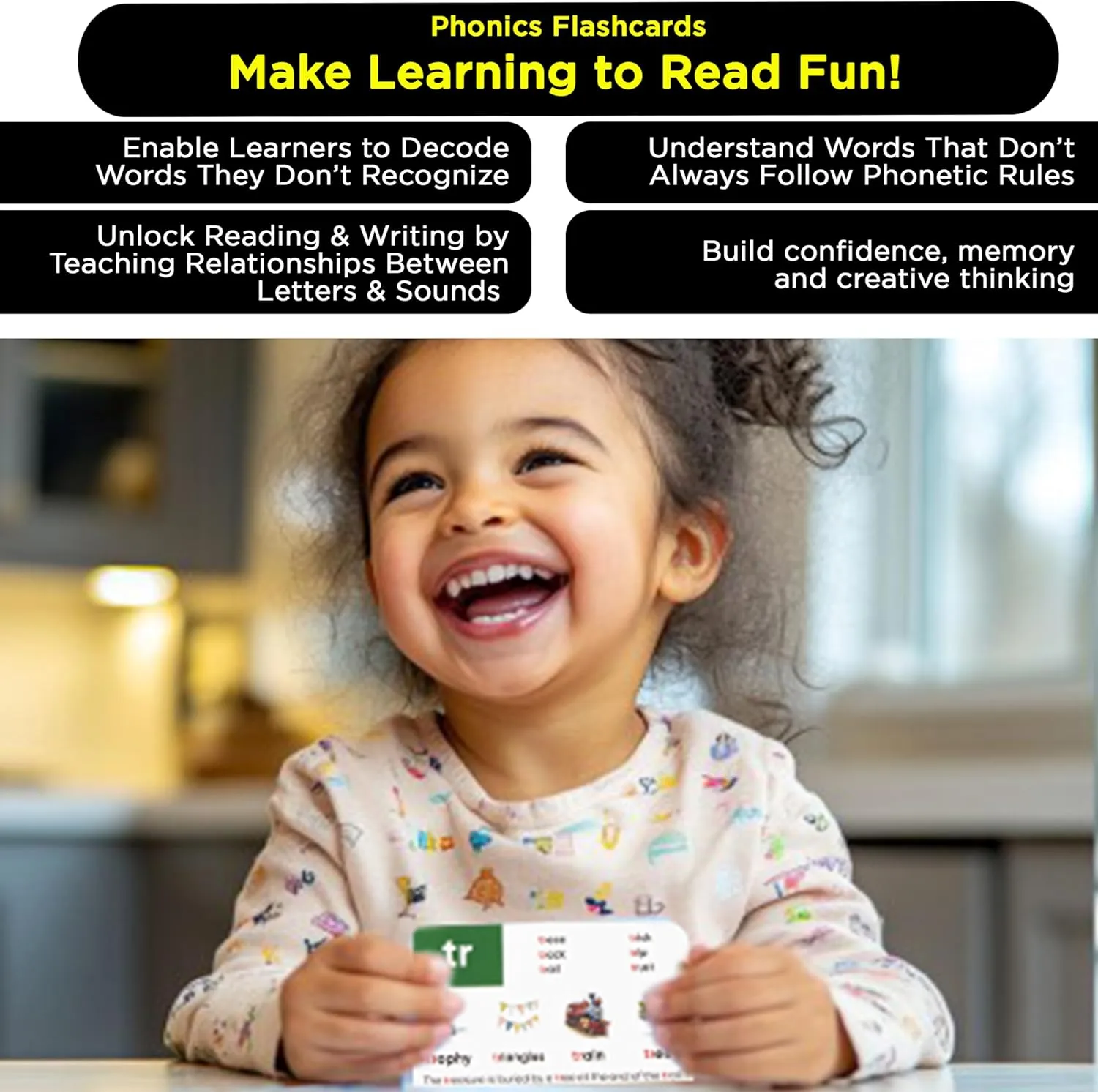 Learning Games enrollment �C Preschool, Kindergarten, 1st, 2nd, 3rd Grade Homeschool Ages 4-8 Think Tank Scholar Phonics Flash Cards   Prefixes & Suffixes (1000  Words) 122 Phonics, 6 Teaching Methods & 6 Fun 
