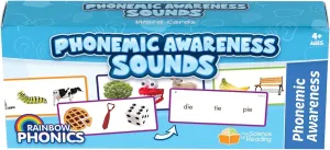 Learning newspaper bell induce rear Phonemes, Level Based Cards, Kids Ages 4  Junior Learning: Rainbow Phonics - Phonemic Awareness Sounds - 101 Word Cards, Flash Cards for 