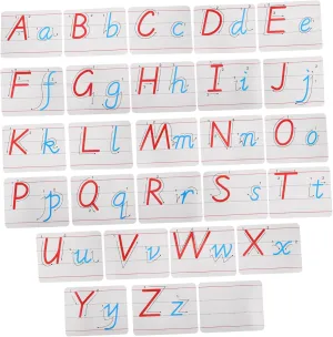 Letters for Interactive Learning Fridge for and Early Literacy Development Includes Storage Bag and Tracing smoky Pen 1set Educational Alphabet Set and 