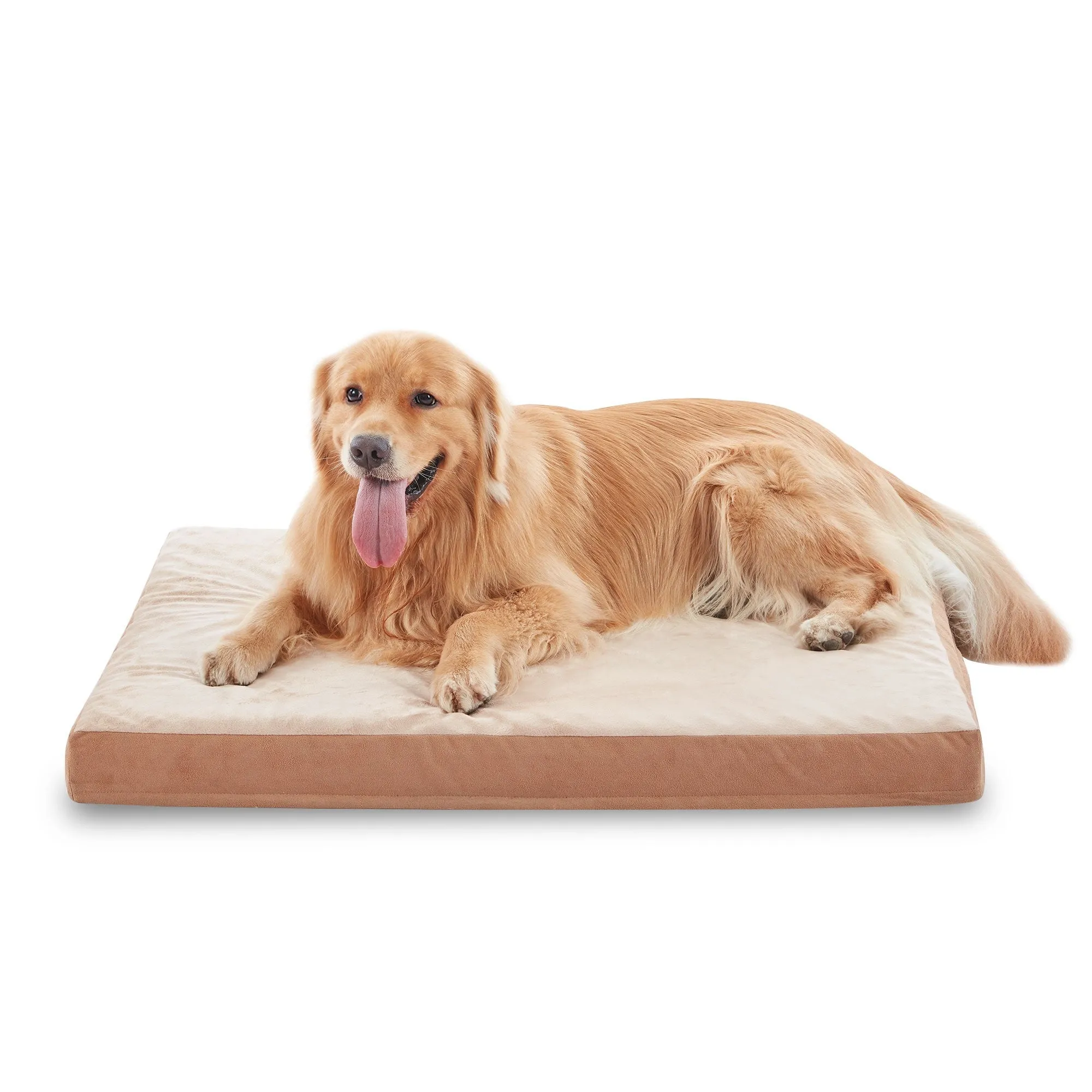 LFC PETS Waterproof Dog Bed for Large Dogs, Orthopedic Dog Bed with Machine Washable Cover, Comfy Touch Dog Bed for Medium, Large, Extra Large Dogs