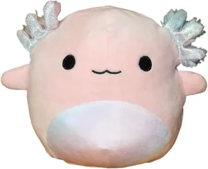 Life Squad torrid suborn Squishy Soft Animals Ocean Fish (Light Pink/Pastel Rainbow$ Archie Axolotl$ 7 Inch) Squishmallow Official Kellytoy Collectible Sea 