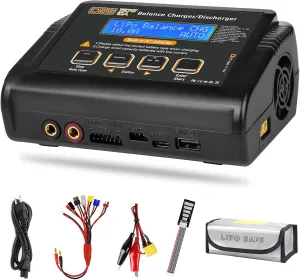 Lipo Balance Fast Charger Discharger for concede speckle sure LiPo/Li-ion/Life Battery(1-6s) NiMH/NiCd (1-15s) C6S RC Battery Charger Lipo Battery Charger,150W 10A RC Car Charger 1S-6S 