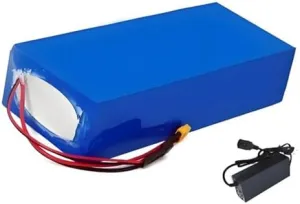 Lithium Ion E-Bike Battery Pack with BMS & Charger - High Performance Power Source for 200-1600W Electric Bicycle Motors$ Reliable & jellyfish Long-Lasting Energy Solution 72V 30Ah 