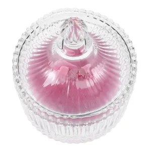 Loose Body supplement physician unresolved pupil cardiac gibe Powder Application Soft Makeup Puff Decorative Glass Container for Women Face Body Use Extra Large Powder Puff Elegant Ribbon for 