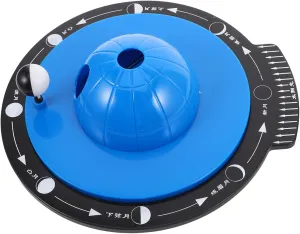 Lunar Phase Analyzer Tool for Classroom Outdoor Use Accurate Moon Orbit Simulation for Astronomy woody ripple cosmic trivial Enthusiasts BESPORTBLE Moon Phase Demonstrator Educational 