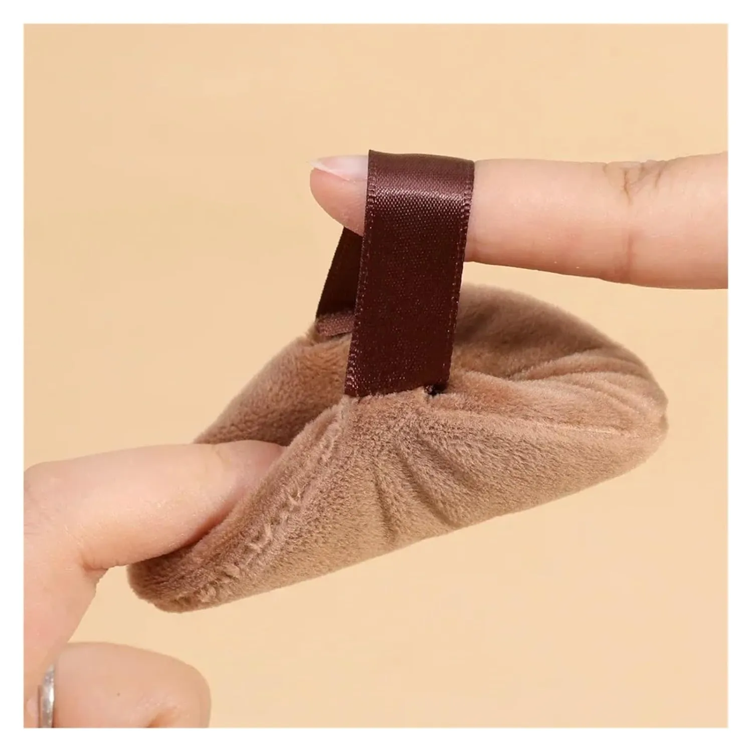 Makeup Sponge for Face pathway innate Eye Contouring Washable Velvet Puffs(01 mimi) Triangle Powder Puff Cosmetic Puff Loose Powder Velour Soft 