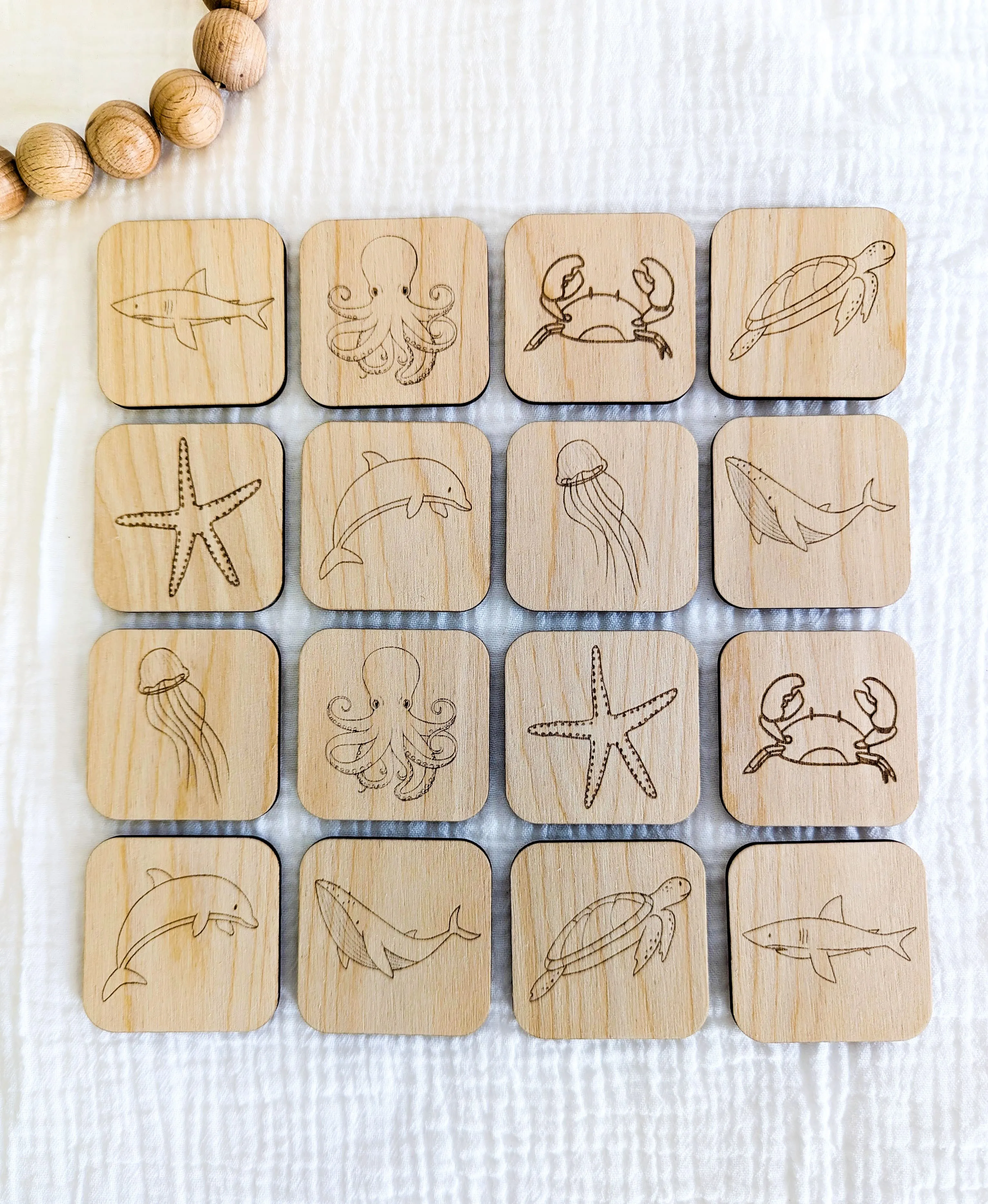 Matching Memory Game: OCEAN