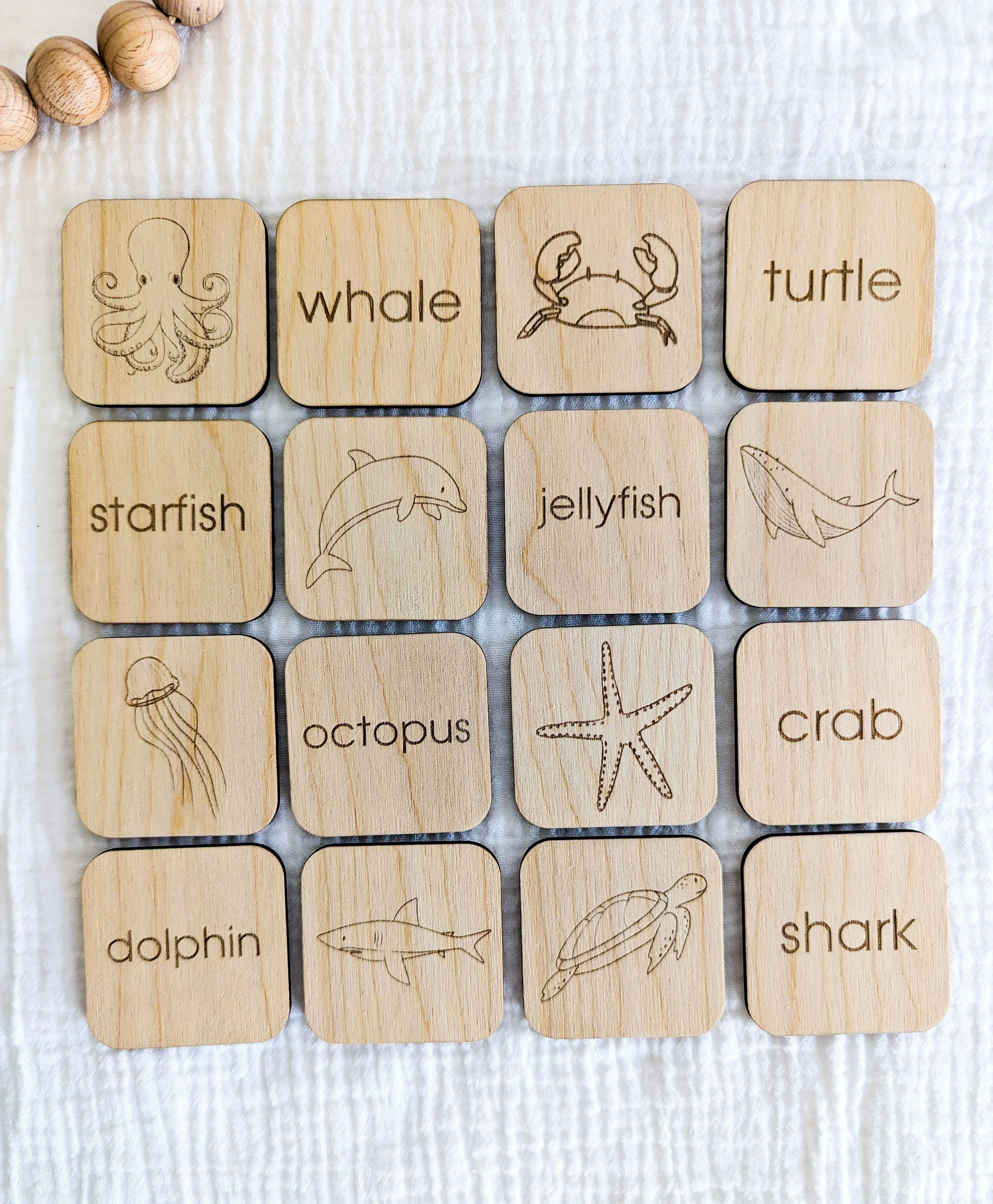 Matching Memory Game: OCEAN