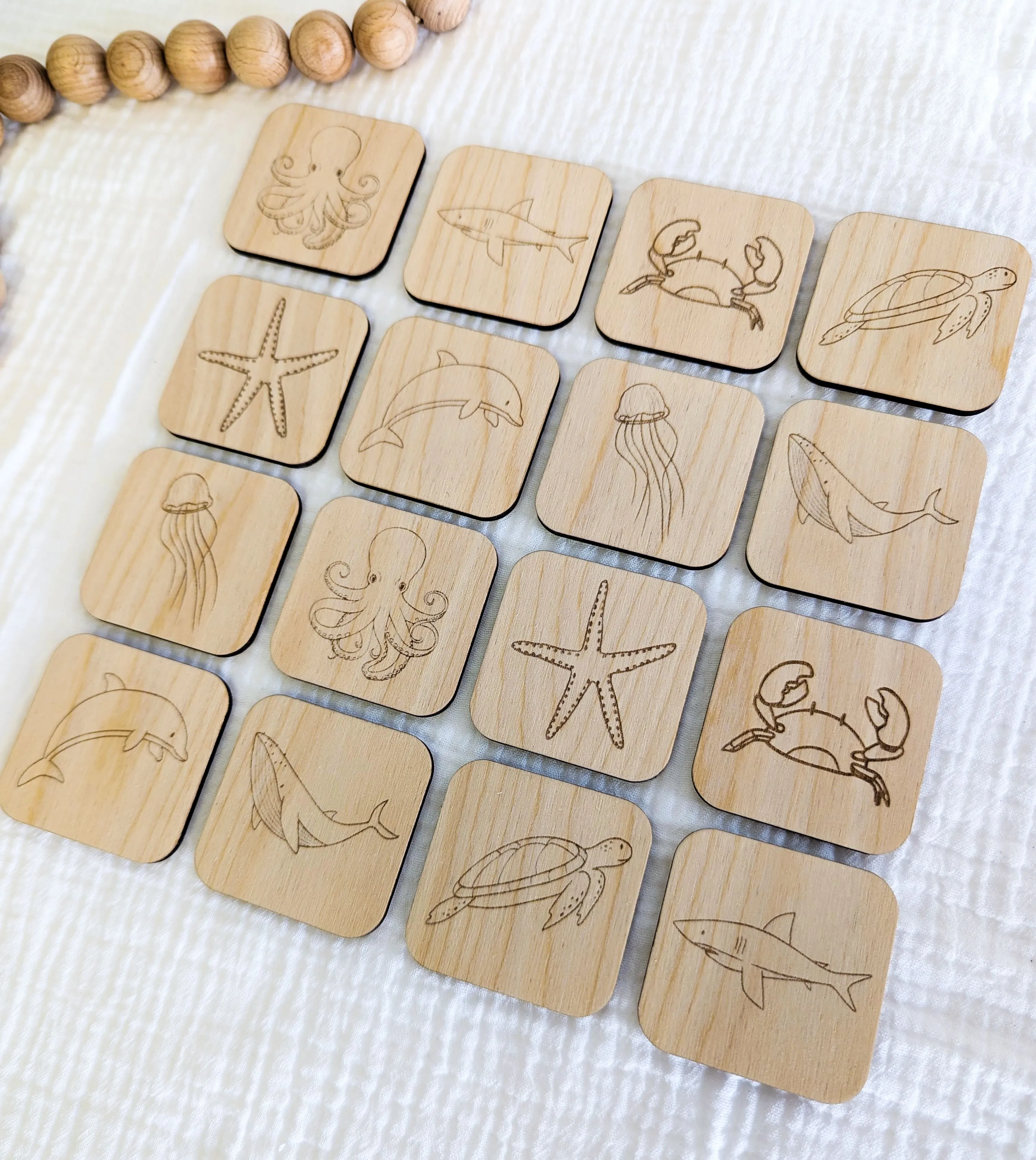 Matching Memory Game: OCEAN
