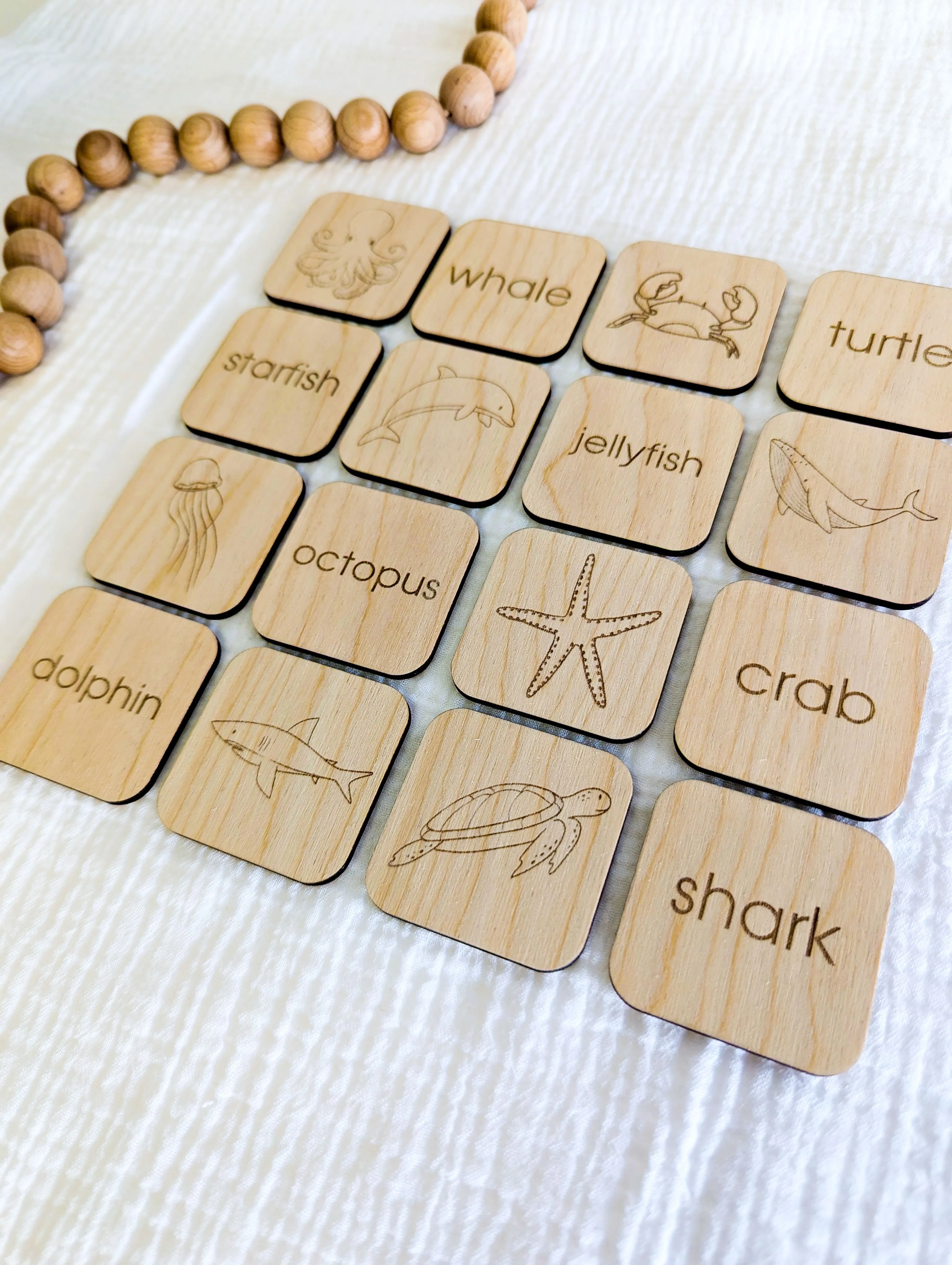 Matching Memory Game: OCEAN
