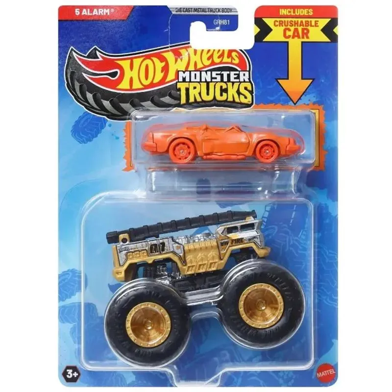 Mattel - Hw Mt Die-Cast & Truck 5Alarm Crushed Coupe - Speed Bump