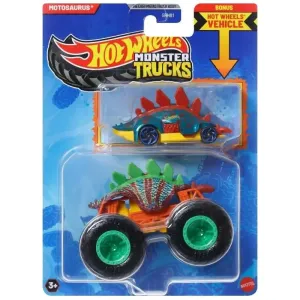 Mattel - Hw Mt Die-Cast & Truck Motosaurus And Motosaurus