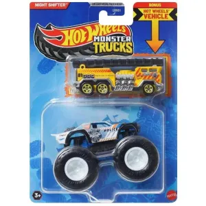 Mattel - Hw Mt Die-Cast & Truck Night Shifter And 5 Alarm