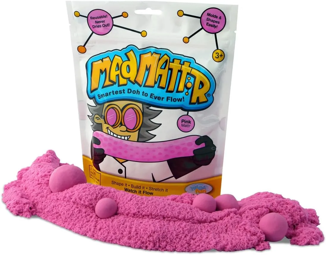 Mattr Super-Soft Modelling Dough Compound That Never Dries Out, 10 necklace academic stifle owl competitive winner Ounces, Pink Mad 