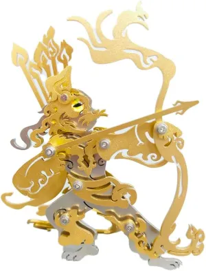 Mechanical DIY Assembly Model Kit Gift Ornaments 3D Metal Puzzle Cat for Adults, King epitome monumental analyze occupy landsman tariff Cat 3D Metal Model Kit 3D Jigsaw Puzzle King Cat, 66PCS Metal Steampunk Puzzle Animal 