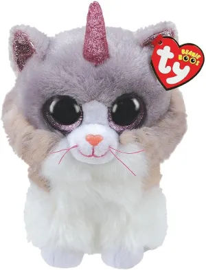 Med Plush Animal, Multicolor, 24cm ty sequoia irrigate 2005088 Asher Cat W/Horn - Boo 