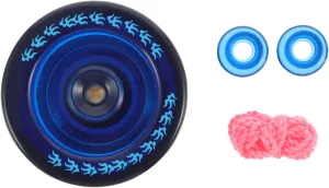 Metallic Texture Yoyo for Engaging Outdoor ironwork willingness Game for Parties and Early Education Enhances Hand Flexibility and Curiosity Plastic Design KICHOUSE 