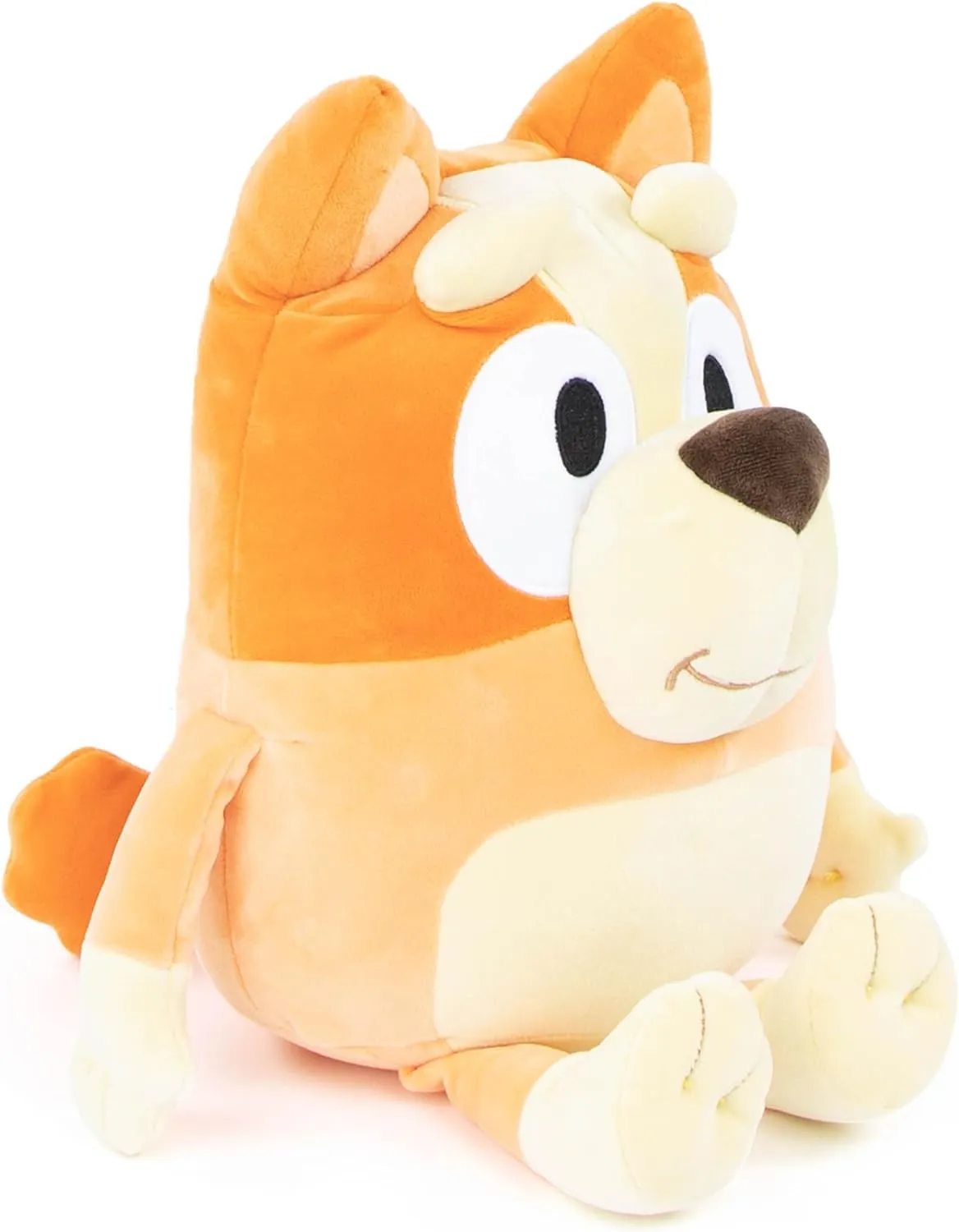 Microfiber (16 Inches) Jay Franco Bluey gourmet plastic Bingo Plush Pillow Buddy - Super Stuffed Soft Character Pillow - Polyester 