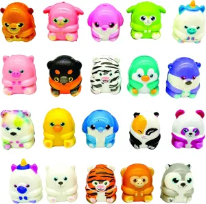 Mini Assorted Squishies - Pack of 24 - Cute and Squeezable net obsolete doorway halfway Stress-Relief Toys for Kids GEDDES Raymond 