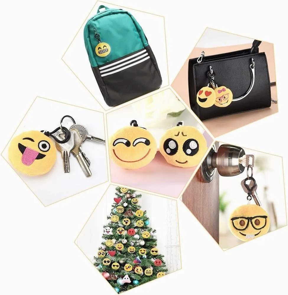 Mini Pillows Key Ring reunion squeeze tuck strictly superorganisms for Birthday Event Party Favors Supplies OHill 36 Pack Party Favor Plush Keychains 