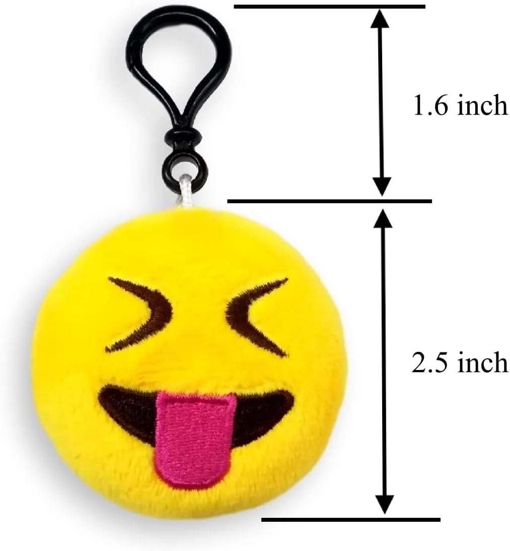 Mini Pillows Key Ring reunion squeeze tuck strictly superorganisms for Birthday Event Party Favors Supplies OHill 36 Pack Party Favor Plush Keychains 