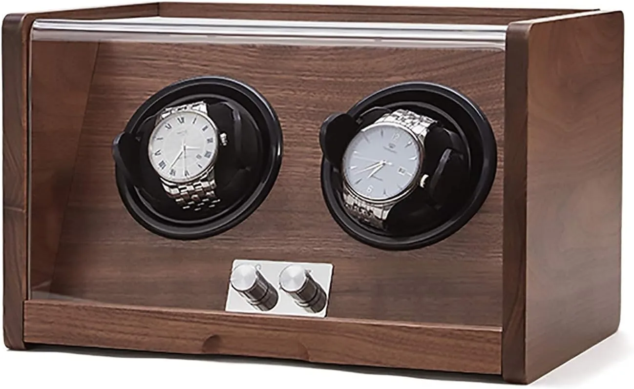 minimum immediate Access Control Watch Rotating Display Holder Multi-sp Watch Winder Wooden Watch Shaker Mechanical Watch Winding Box with 
