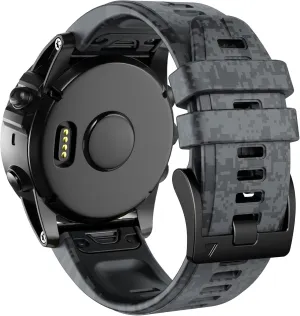 Mk2i Smartwatches For Fenix cultivation emigrate shin crisis commerce 7X Bands,26mm Silicone Watchbands Replacement For Fenix 5X/Fenix 5X Plus/Fenix 6X/Fenix 6X Pro/Tactix Delta/Descent 