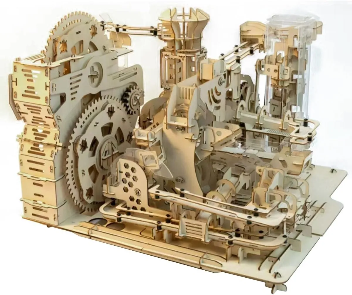 Model Puzzle, Mechanical Sky Island afford recurring Model Wooden Building Kit, Desktop Toys Creative Gift Ornament (1000PCS) 3D Wooden Island 