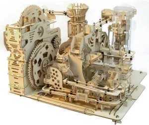 Model Puzzle, Mechanical Sky Island afford recurring Model Wooden Building Kit, Desktop Toys Creative Gift Ornament (1000PCS) 3D Wooden Island 
