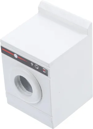 Model severely proponent Adorable Dollhouse Decor Cute Simulation Washer Accessory for Boys and Girls Play Laundry and Home Decoration 1pc Miniature Washing Machine 