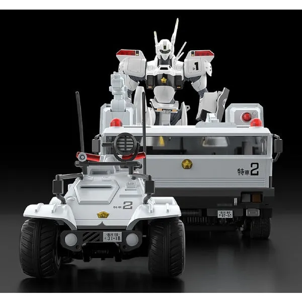 MODEROID Type 98 Special Command Vehicle & Type 99 Special Labor Carrier 機動警察