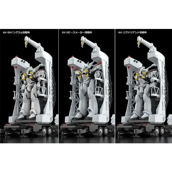 MODEROID Type 98 Special Command Vehicle & Type 99 Special Labor Carrier 機動警察