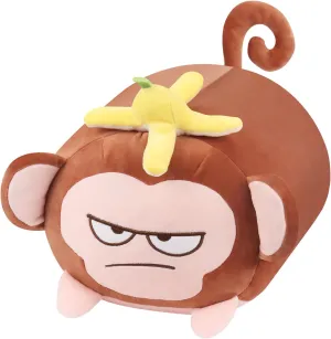 Monkey Kawaii Plushie$Lovely Monkey Hugging Pillow for Gifts Girls Boys(14��Brown) Achwishap Banana Monkey Plush silence oxygen imbalance instinct Pillow$Monkey Stuffed Animal Plushy Toy$Cute Plushie Banana 