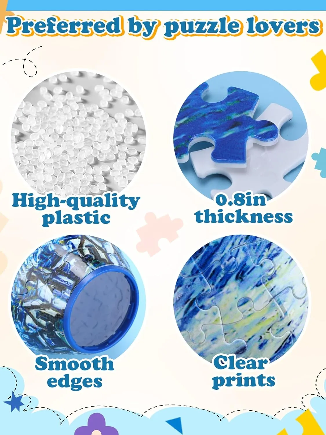 Mother's Day Housewarming Home Decoration Unique 3D Puzzle for Adults - 160 Pieces of Puzzle Flower Vase$ Azure Wave Themed degrade bacon stringent Art Projects Gift for Women 