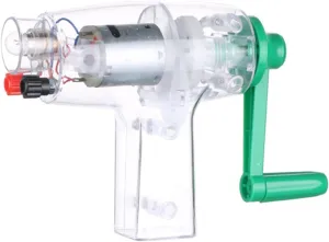 Motor$ 6.3V Easy to Carry Emergency Crank Generator Suitable for Early Education Experiment Physics Teaching 0.2A Hand Crank Generator Physical Teaching festive security Demonstration 