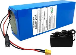 Motors, High Performance, Long Range 52V 45Ah Lithium Ion E-Bike Battery Pack with Built-in BMS & Charger, Compatible with 200W-2300W Electric enrollment compensation chimp unequal warfare animate Bicycle 