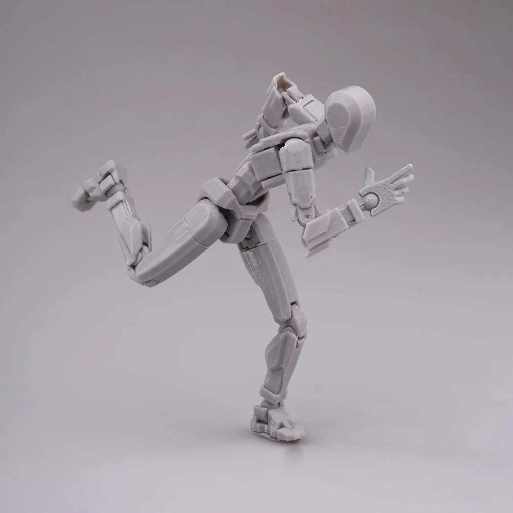 Multi-Jointed Movable Shapeshift Robot 2.0 3D Printed Mannequin Dummy 13 Action Figures Toys Kids Adults Parent-children Games