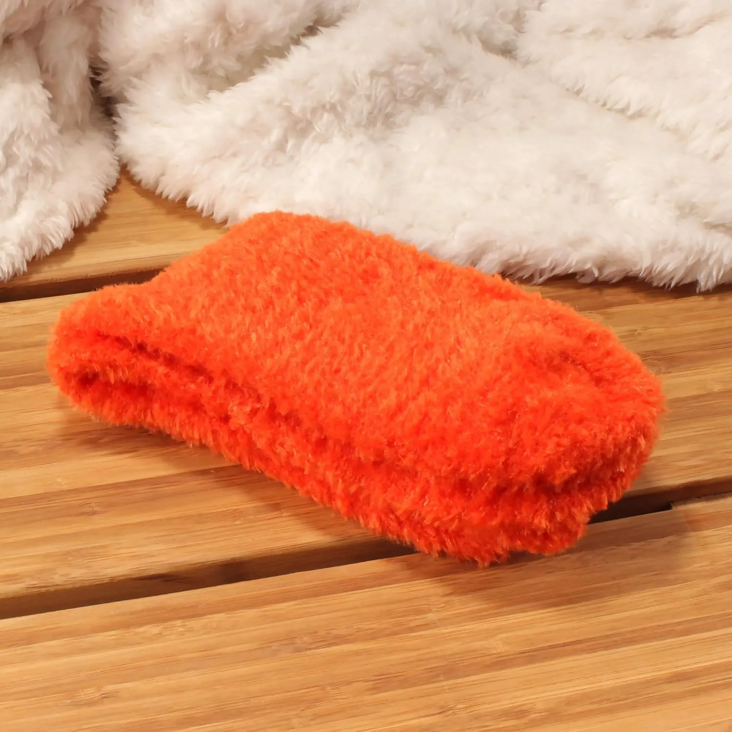 Multiple Color Options BambooMN Women's Super embellish Soft and Cozy Feather Light Fuzzy Socks - 