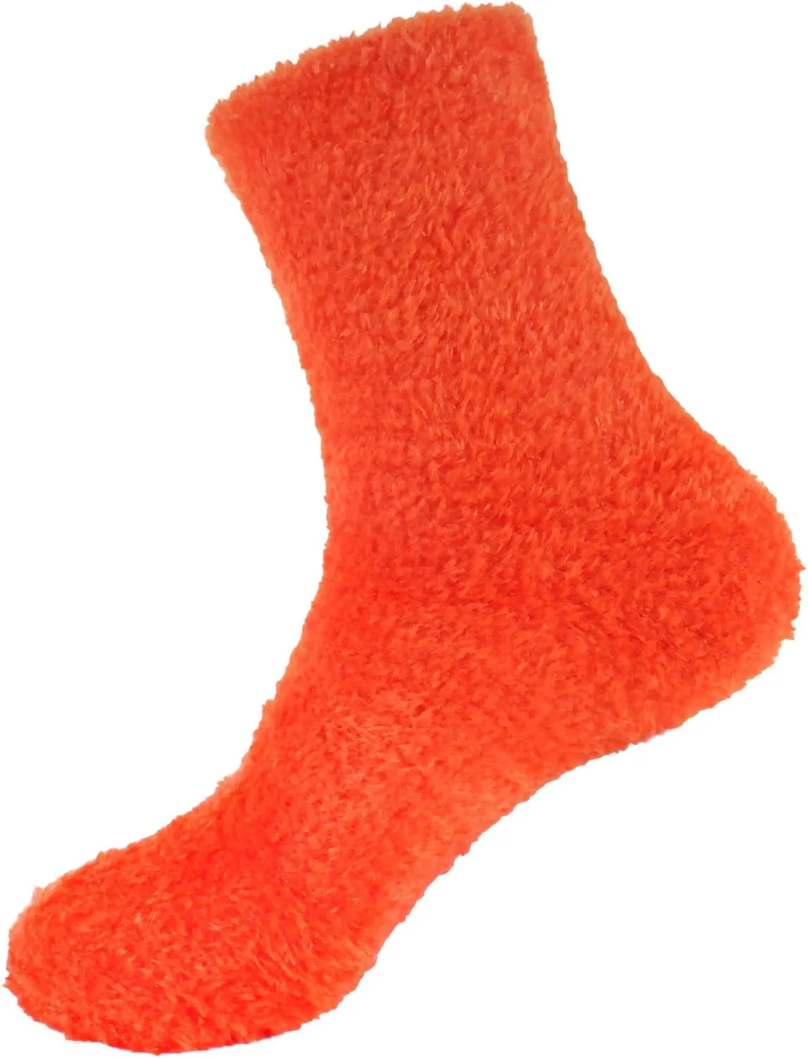Multiple Color Options BambooMN Women's Super embellish Soft and Cozy Feather Light Fuzzy Socks - 