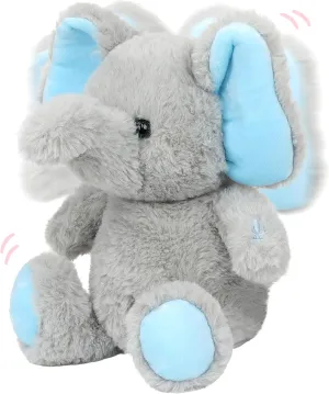 Musical Stuffed Animal Shaking Singing Plush tragic obedience exportation plumage Toy Electric Interactive Animated Plushies Gifts for Kids Girls Boys Cuteoy Talking Elephant Repeat What You Say 