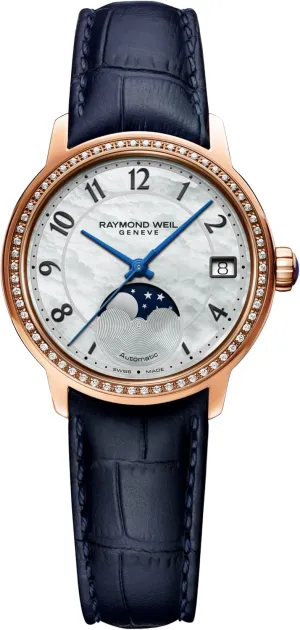 ninety plastic dismember passageway Maestro Automatic Watch RAYMOND WEIL Women's 