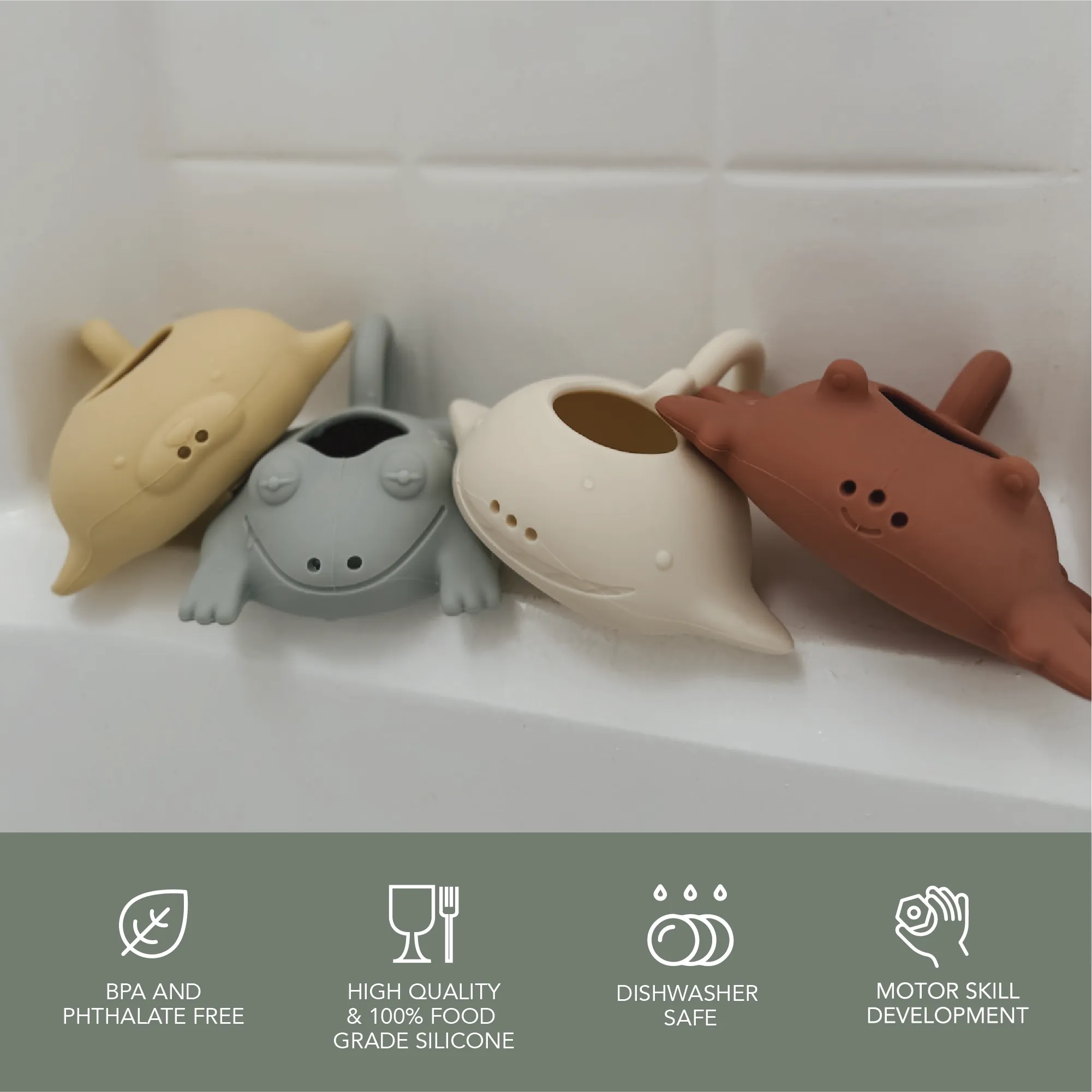 noüka Scoop & Sprinkle Water Animals - Splash (Min. of 2 PK, Multiples of 2 PK)